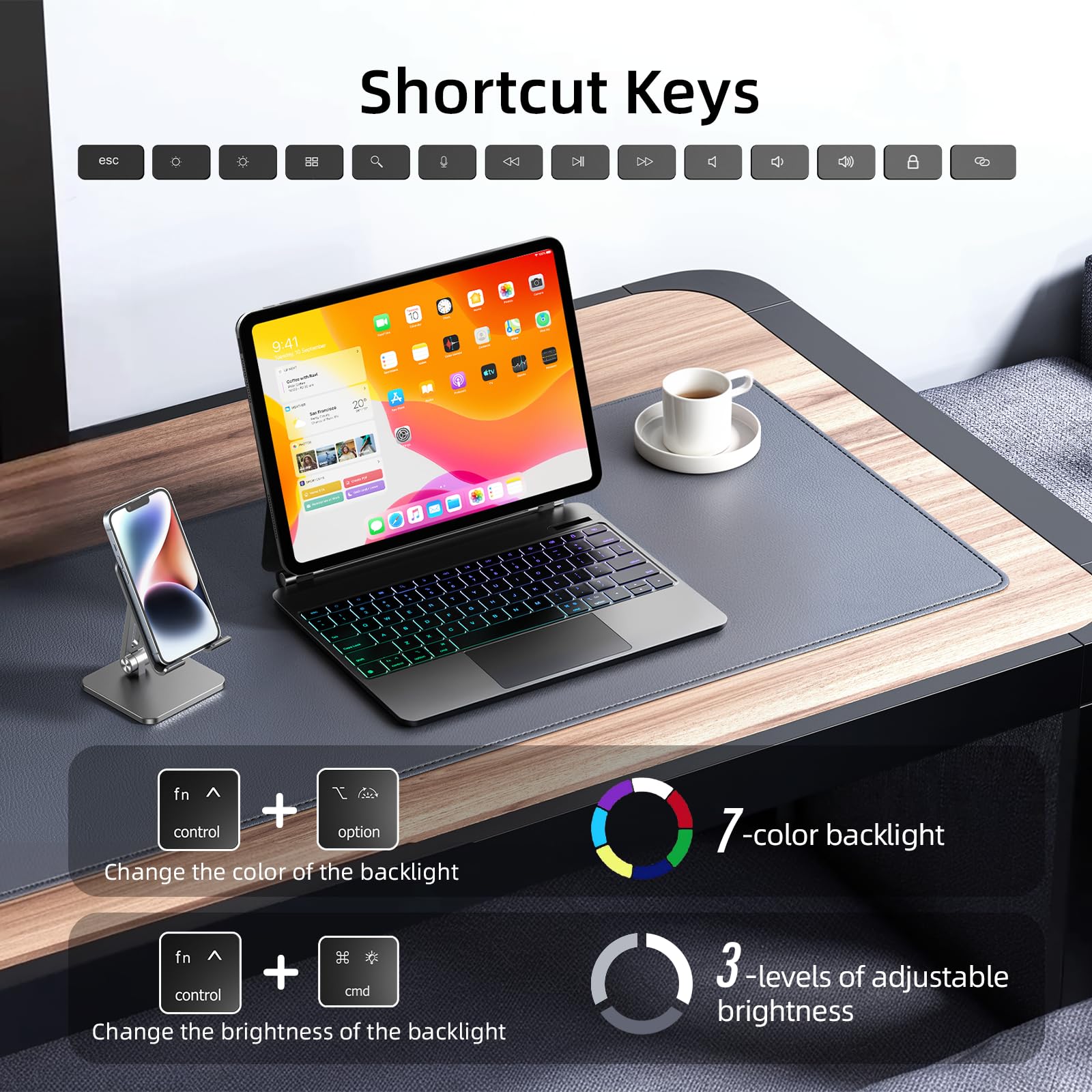 Amazon.com: CSZZACME for iPad Air 13 inch case Keyboard M3 2025